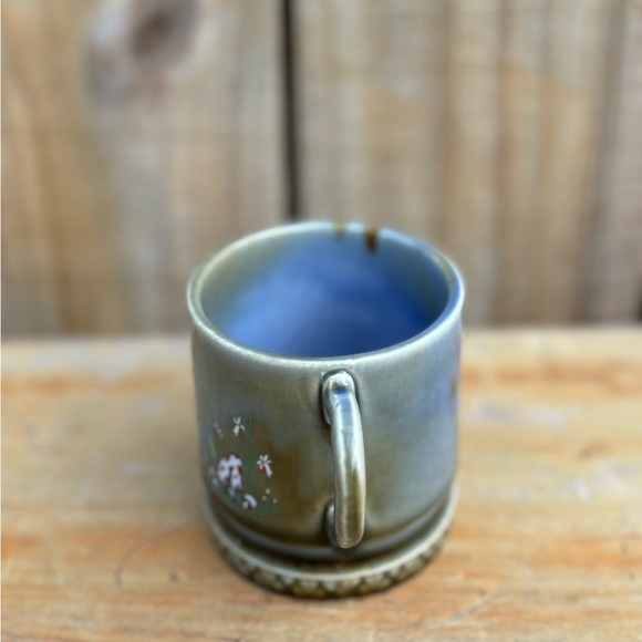 Wade Irish Porcelain Leprechaun & Mushrooms Children's Mug 1950s Size 6oz - Picture 6 of 6